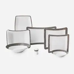 سرویس غذاخوری وینچی سورن 97 پارچه چینی زرین