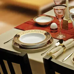 سرویس غذاخوری ایتالیا اف میدنایت 102 پارچه چینی زرین