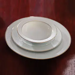 سرویس غذاخوری ایتالیا اف سپید صدف 28 پارچه چینی زرین - فروشگاه اینترنتی پرنس هوم