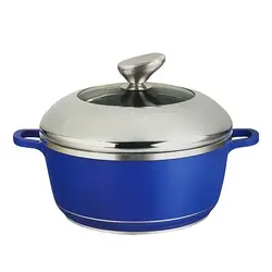 سرویس قابلمه 8 پارچه سرامیکی آبی یونیک کد 8758 - فروشگاه اینترنتی پرنس هوم