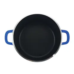 سرویس قابلمه 8 پارچه سرامیکی آبی یونیک کد 8758 - فروشگاه اینترنتی پرنس هوم