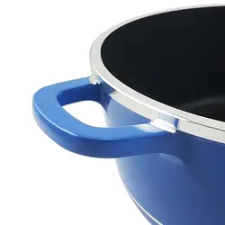 سرویس قابلمه 8 پارچه سرامیکی آبی یونیک کد 8758 - فروشگاه اینترنتی پرنس هوم