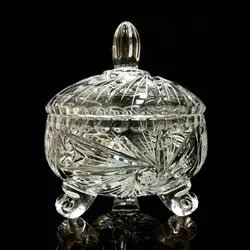 قندان پریما تراش دار مکس سه پایه طزح دار - فروشگاه اینترنتی پرنس هوم