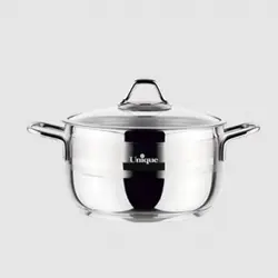 قابلمه استیل سایز 30 یونیک کد 9934 - فروشگاه اینترنتی پرنس هوم