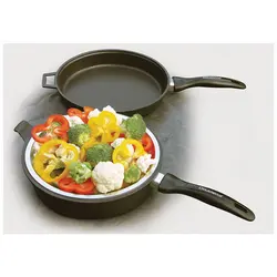 تابه دو طرفه بخارپز و کیک پز ارکید