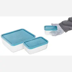ست 3 عددی ظروف غذا فریزری مستطیل فریگوئر ایتالیا کد 90210 - فروشگاه اینترنتی پرنس هوم