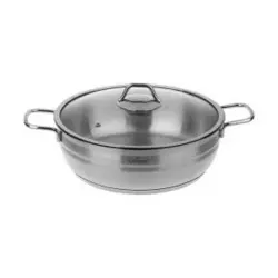 ماهیتابه استیل سایز 30 یونیک کد 9948 - فروشگاه اینترنتی پرنس هوم