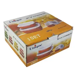 ظروف غذا فریزری سرامیکی مستطیل رنگی کوچک یونیک کد 2854 مستطیلی - فروشگاه اینترنتی پرنس هوم