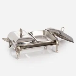 یونیک سوفله خوری دوقلو حلقه نقره ای صادراتی 3816 مستطیل - فروشگاه اینترنتی پرنس هوم