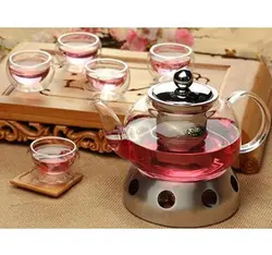 وارمر قوری استیل کفی دار