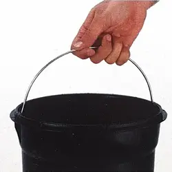 سطل زباله 5 لیتری سفید صادراتی یونیک کد 4110 - فروشگاه اینترنتی پرنس هوم