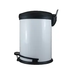 سطل زباله 5 لیتری سفید صادراتی یونیک کد 4110 - فروشگاه اینترنتی پرنس هوم