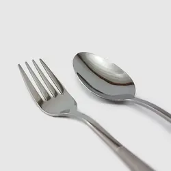 قاشق و چنگال غذاخوری استیل گل میخک نیوهوم