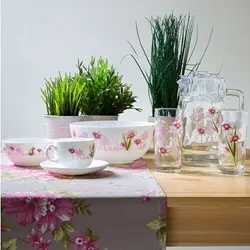 سرویس غذا خوری 26 پارچه دریم گریس لومینارک Dream Grass - فروشگاه اینترنتی پرنس هوم