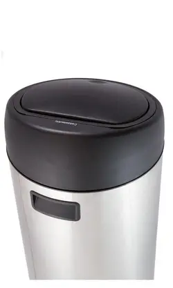 سطل زباله استیل تاچ بین آکا الکتریک 40لیتر - فروشگاه اینترنتی پرنس هوم