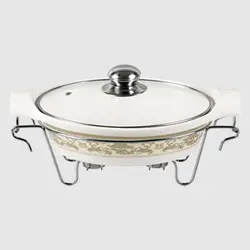 سوفله خوری چینی بزرگ یونیک کد 8544 مستطیل - فروشگاه اینترنتی پرنس هوم