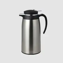 فلاسک 1 لیتری شیشه دار استیل یونیک کد 1707 - فروشگاه اینترنتی پرنس هوم