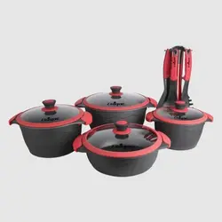 سرویس قابلمه 15 پارچه سرامیکی یونیک کد 8765 - فروشگاه اینترنتی پرنس هوم