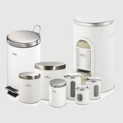 سرویس 8 پارچه سفید عروس یونیک کد 5400 - فروشگاه اینترنتی پرنس هوم