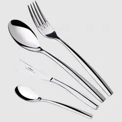 سرویس کیفی 129 پارچه قاشق و چنگال یونیک کد 5966