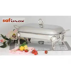 سوفله خوری حلقه نگین دار مستطیل 2 لیتر سافینوکس کد 206