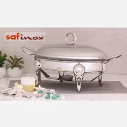 سوفله خوری حلقه نگین دار بیضی 2 لیتر سافینوکس کد 301