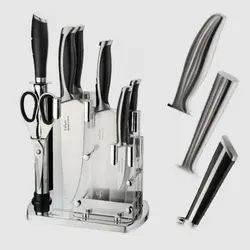 سرویس کارد و ساطور 8 پارچه یونیک کد 5545 (خارجی درجه یک) - فروشگاه اینترنتی پرنس هوم