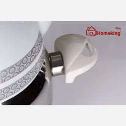 کتری و قوری استیل 4 لیتر هوم کینگ کد 1040