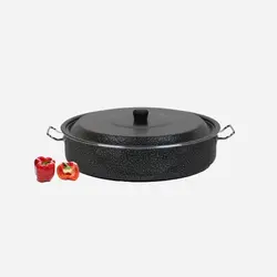 تابه پوشش تفلون دو دسته سایز 55 تکنو ظرف