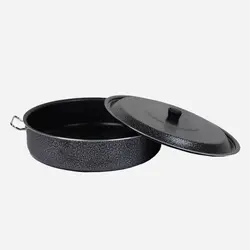 تابه پوشش تفلون دو دسته سایز 55 تکنو ظرف