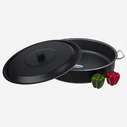 تابه پوشش گرانیت دو دسته سایز 40 تکنو ظرف