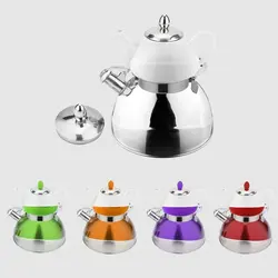 قوری و کتری سوت دار یونیک کد 7572 شیر دار استیل - فروشگاه اینترنتی پرنس هوم