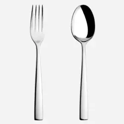 ست 12 پارچه قاشق و چنگال فلورانس ناب استیل - فروشگاه اینترنتی پرنس هوم