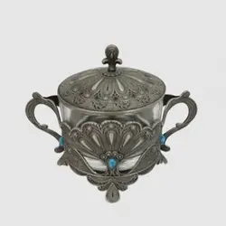 قندان پیوتر یونیک کد 1388-3 نقش برجسته - فروشگاه اینترنتی پرنس هوم
