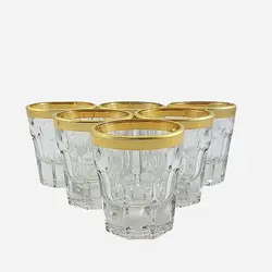 پیک قهوه خوری کازابلانکا لب طلا پاشاباغچه کد 52734 - فروشگاه اینترنتی پرنس هوم