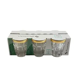پیک قهوه خوری کازابلانکا لب طلا پاشاباغچه کد 52734 - فروشگاه اینترنتی پرنس هوم