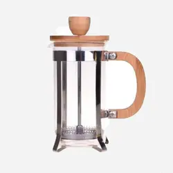 فرنچ پرس چوبی 350 میلی لیتر بامبو