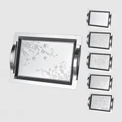 سینی استیل ترک کوچک یونیک کد3833 - فروشگاه اینترنتی پرنس هوم سینی مستطیلی