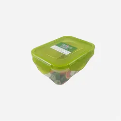 ظرف غذا فریزری مربعی 0.35 لیتر یونیک کد 2841 - فروشگاه اینترنتی پرنس هوم