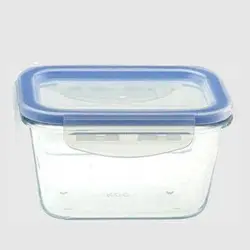 ظرف غذا فریزری شیشه ای 1.6 لیتر یونیک کد 2820 مستطیل - فروشگاه اینترنتی پرنس هوم