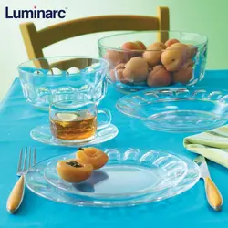 بشقاب خورشت خوری سفید عینکی لومینارک Luminarc - فروشگاه اینترنتی پرنس هوم