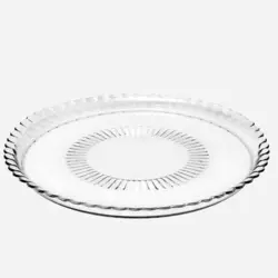 زیر کیکی سفید ساده لومینارک Luminarc Platter - فروشگاه اینترنتی پرنس هوم