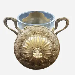 قندان آنتیک یونیک کد 1319-2 نقش برجسته - فروشگاه اینترنتی پرنس هوم