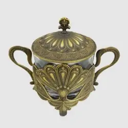 قندان آنتیک یونیک کد 1319-2 نقش برجسته - فروشگاه اینترنتی پرنس هوم