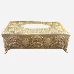 جای دستمال کاغذی آنتیک یونیک کد 1317 نقش برجسته - فروشگاه اینترنتی پرنس هوم