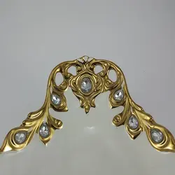 ظرف قایقی متوسط سرامیک طلایی یونیک کد 1637 - فروشگاه اینترنتی پرنس هوم