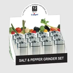 جای ادویه تک مربعی یونیک کد 1477 استیل ضد زنگ - فروشگاه اینترنتی پرنس هوم