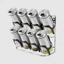 ست ادویه 2 طبقه یونیک کد 1462 اشکی - فروشگاه اینترنتی پرنس هوم
