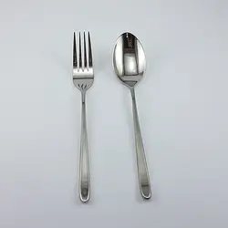 قاشق چنگال 12 پارچه استیل یونیک کد 5712 - فروشگاه اینترنتی پرنس هوم