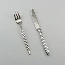 کارد و چنگال استیل 12 پارچه یونیک کد 6382-1 - فروشگاه اینترنتی پرنس هوم